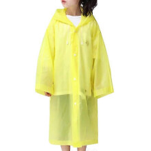 (Yellow) Waterproof Hooded Jacket -NMAOV