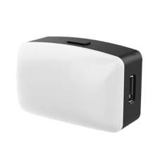 Mini luz de relleno portátil para selfies, luz LED magnética para video