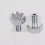 Motor Chrome Ontluchtingsbout Schroeven voor 2