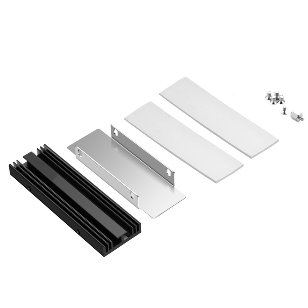 M.2 Ngff Nvme 2280 Ssd Heatsink With Thermal Pad Cooling Cooler 4853102566686