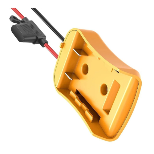 Linjeutgang Li-ion-batteristrømadapter med sikring 2