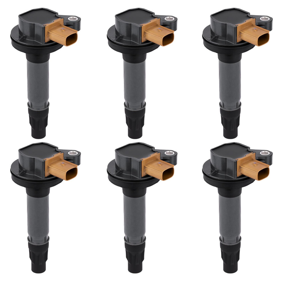Set Of 6, Ignition Coil Pack Uf646 Compatible With Ford Explorer F150 Flex Taurus 3.5L V6 For Lincoln Mkt Navigator Replace For Dg549 C1814 354398653677
