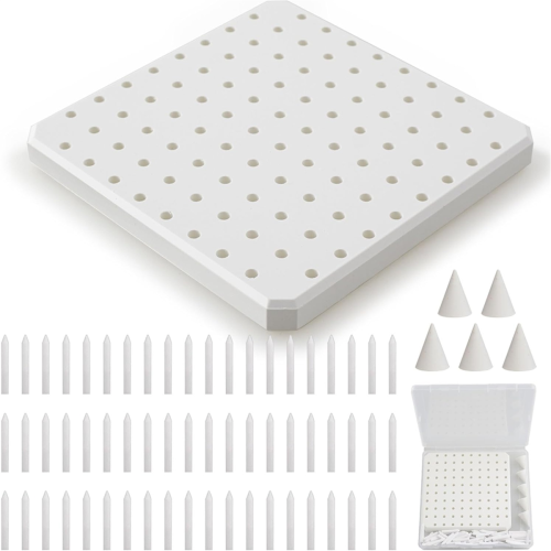 1 Pack Ceramic Refractory Kiln Mat, Reusable Ceramic Kiln Furniture