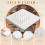 1 Pack Ceramic Refractory Kiln Mat, Reusable Ceramic Kiln Furniture 3