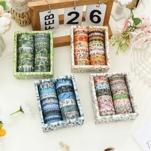 18 stk. Washi-tape til scrapbooking, høst og nybegynner 1