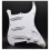 Kit pickguard SSS precablat pentru chitară, humbuckere duble hot rail 3