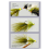 für Woolly Bugger Fliegenfischköder, 6 Stück Metallperlen-Oliven-Streamer 6