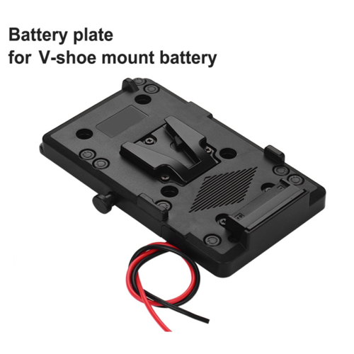 Πλάκα προσαρμογέα μπαταρίας V-Mount με έξοδο D-Tap για φωτογραφικές μηχανές DSLR 2