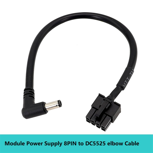 Netzteil PCIE 8PIN zu DC Kabel DC5525 Ellenbogen Netzteil Kabel 2