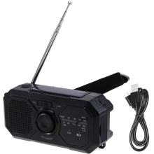Emergency Weather Radio FM/AM,Portable Hand Crank Generator Radio
