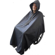 Waterproof Wheelchair Poncho - Adult Standard - Wheelchair Rain Layer