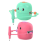 Smart tegnerobot Intelligent malerobot Barnetegningsleke Rosa 6
