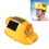 Capacete de segurança com ventilador duplo e luz solar 3
