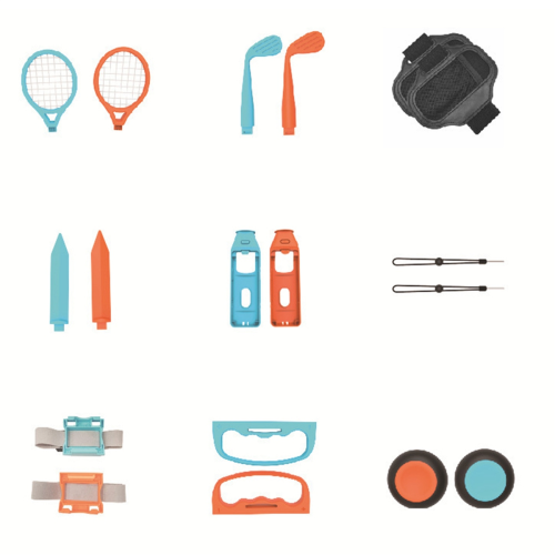 18in1 Motion Sensing Sports Suit Set for Switch 2 Controller