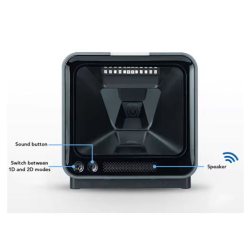 Plataforma de digitalização de código 1D/2D, scanner de código de barras de mesa, prevenção 1