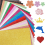 40 Blatt Glitzerkarton, Schimmerkarton, 20 Farben 1
