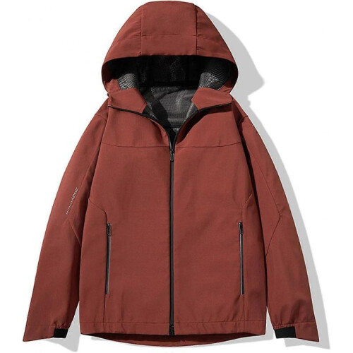 Wind Jacket Men's Lightweight Bicycle Softshell Jacket for Summer Waterproof Black A1 Orange 5XL 1
