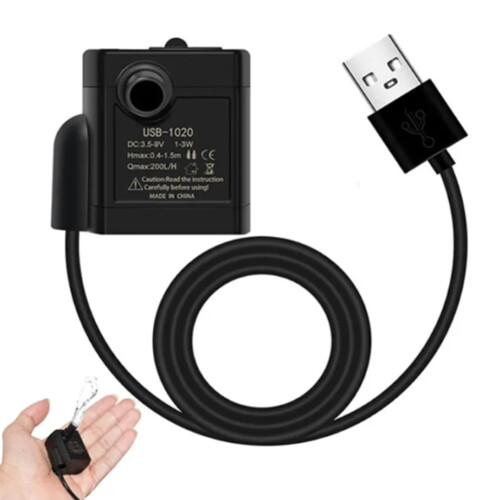 USB Water Pumps DIY Aquarium Filter Low Noise Brushless Motor Pump 1