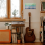 Acrylic Guitar Pick Wall Mount Display Case Black+Clear 5