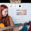 Acrylic Guitar Pick Wall Mount Display Case Black+Clear 2