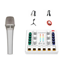 M8 Live -äänikortti Langaton Bluetooth-äänimikseri Podcast-laitteet