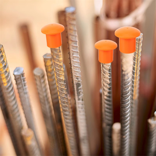 50Pcs Stahl Bar Schutzkappe Rebar End Protektoren Hülse Abdeckung 2