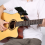 Gitartelefonholder for gitarer/ukuleler 6–10,5 cm tykk, gitarblad 7