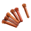 6 trebropinner for akustiske gitarer, solide strengespiker 2