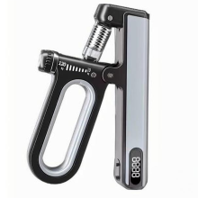 Dispozitiv electronic de antrenament pentru numărare și forță a mâinilor, negru + gri