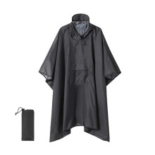 (grey) Rain Cape 3 in 1 Rain Poncho Waterproof Poncho Adult, Reusable Rain Poncho Adult Waterproof Poncho,100% new