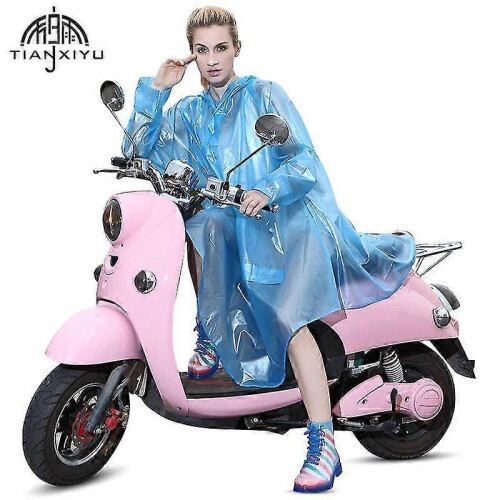 Universal Transparent Raincoat - Purple 1