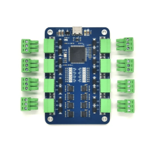 C-tyypin USB - 8-kanavainen RS485-sarjamuunnin CH348-siru