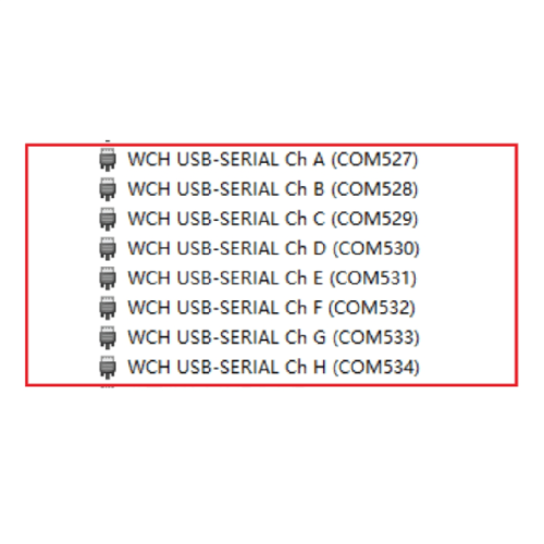 Convertisseur USB Type-C vers série RS485 8 canaux, puce CH348 2