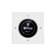 Wall Mounted Bluetooth Audio Control Panel 86 Ceiling Speakers White