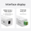 NA111-M Server seriale RS485 a Ethernet DC 8-28 V RS485 RJ45 UDP 4