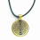 Collier Lakhovsky MWO Oscillateur multi-ondes Plaqué or Énergie B 3