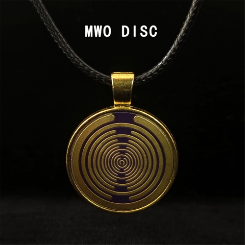 Collier Lakhovsky MWO Oscillateur multi-ondes Plaqué or Énergie B 1