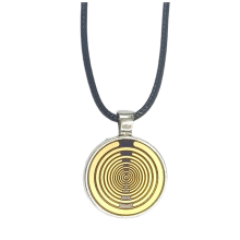 Collier Lakhovsky MWO Oscillateur multi-ondes Plaqué or Énergie B
