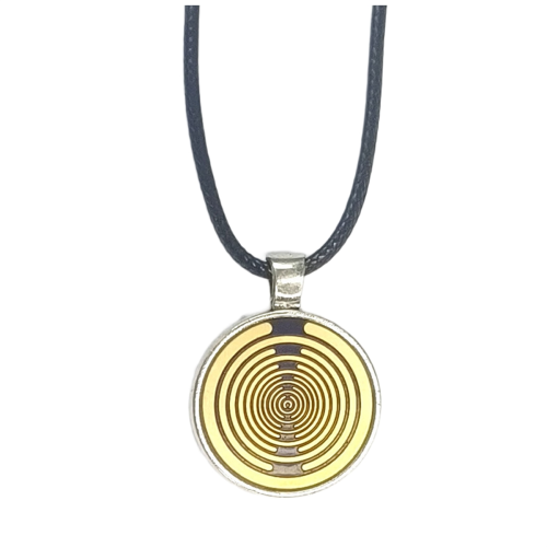 Collier Lakhovsky MWO Oscillateur multi-ondes Plaqué or Énergie B