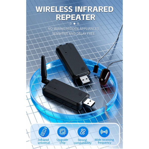 Wireless IR Extender Infrared Repeater EU Plug 1