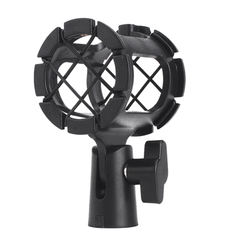 Abrazadera universal antivibración para soporte de micrófono