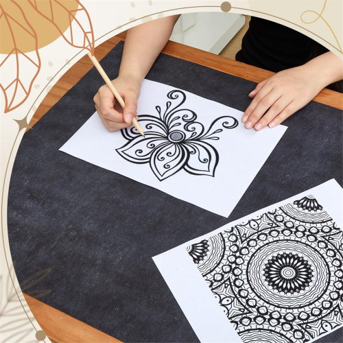5 Sheet Large Carbon Paper for Tracing Carbon Transfer Paper 2