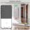 Tuya WiFi Smart Home Golvvärme Smart Switch Svart 5