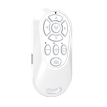 Draadloze Bluetooth-compatibele afstandsbediening met knop, zwart