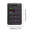 201 Klassisk EQ-stämapparat för akustisk gitarr, 4-bands equalizer, inbyggda förförstärkare 6