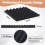 50x50cm große Studio-Akustikplatten Sound Foam Egg Crate 5
