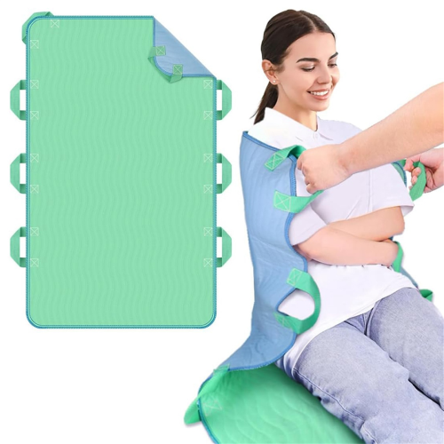 2 PCS 34x52inch Positioning Bed Pad for Patients/Elderly Moving 2