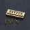 6-strenget fast saddel guitarbro top load tailpiece guld 4