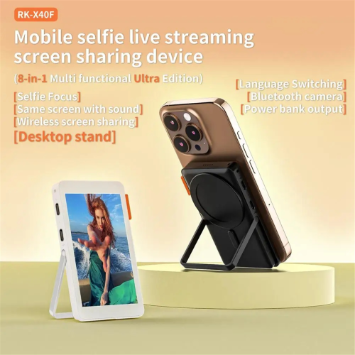 Schermo per selfie wireless per Android per selfie vlog 1