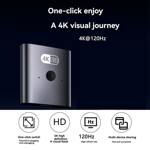 2 in 1 2.1 Switch 8K@60Hz Handleiding 1